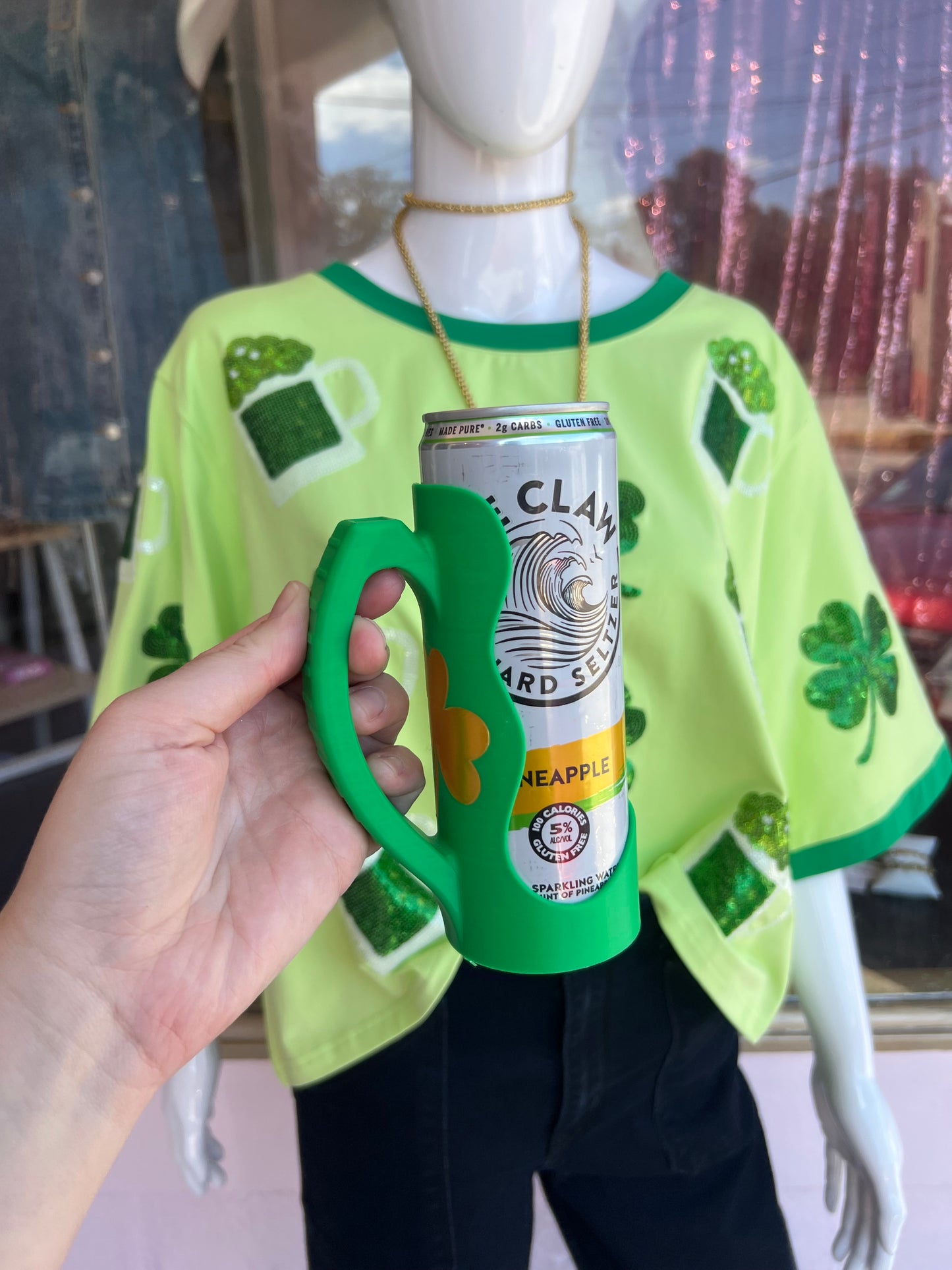 St Patty’s Skinny Can Holders
