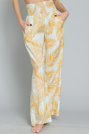 Boho Palm Pants