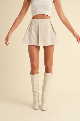 Juliette Pleated Shorts