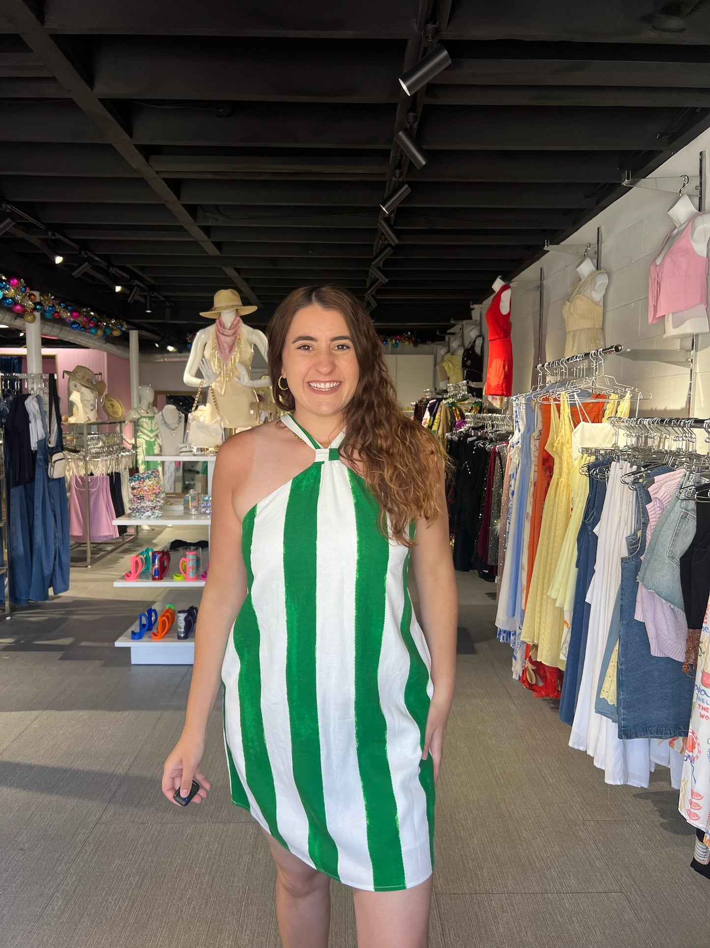 Amory Halter Mini Dress