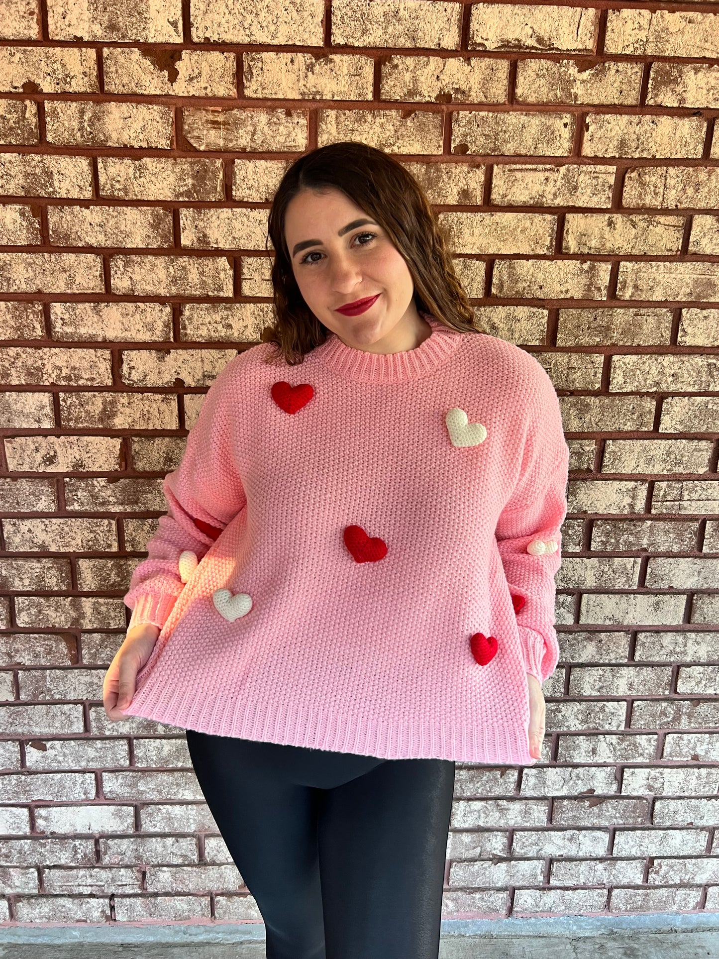 Heart on My Sleeve Sweater