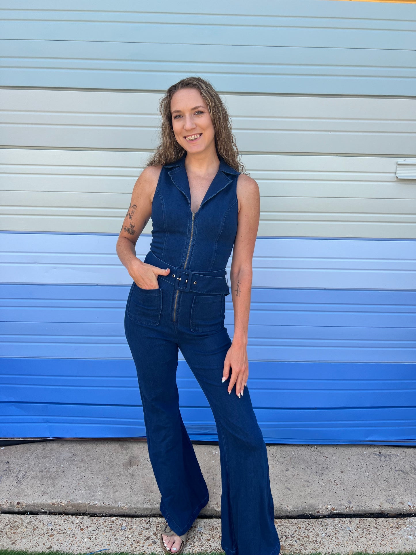 That's So 70's Denim Jumper