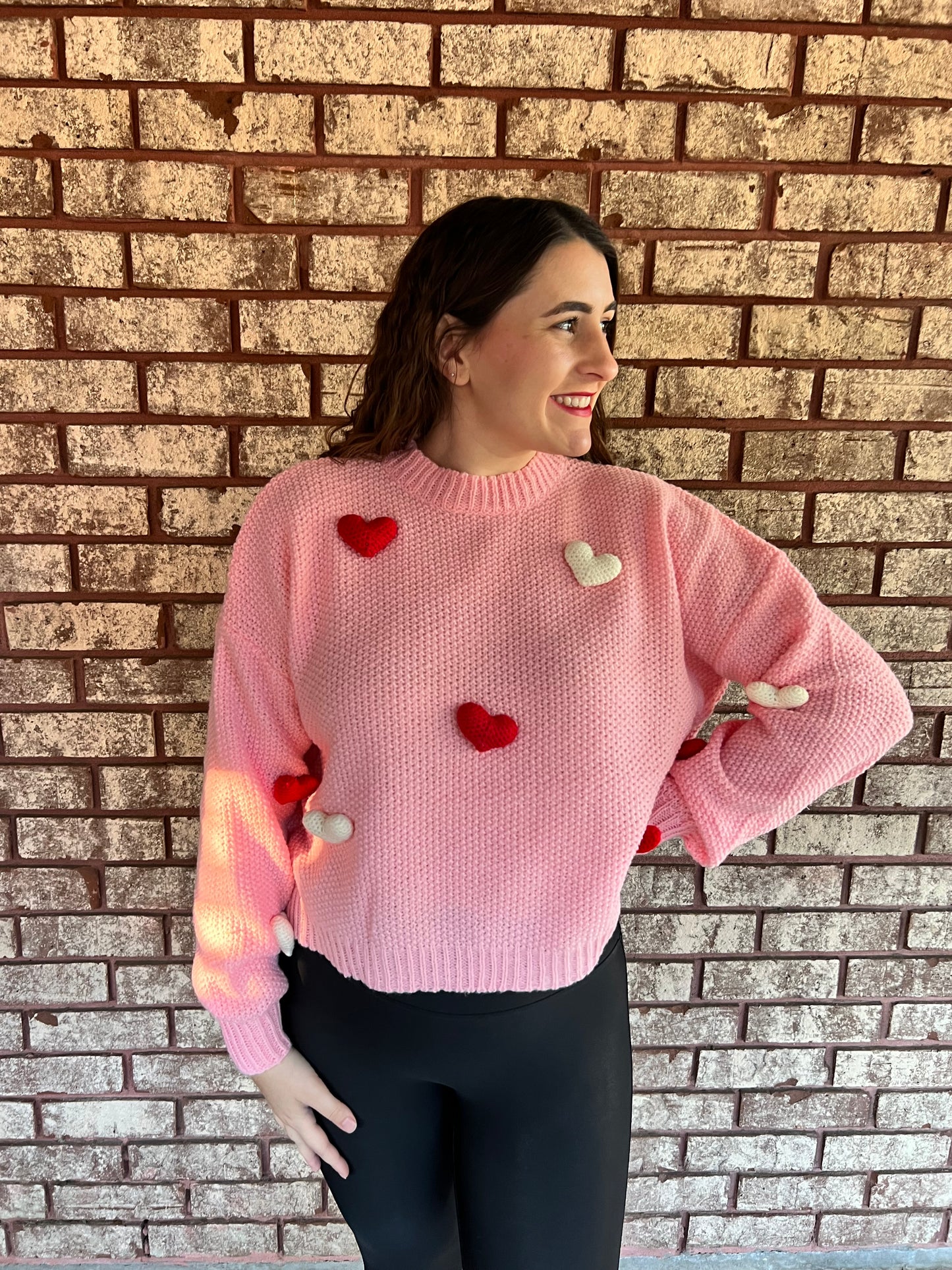 Heart on My Sleeve Sweater
