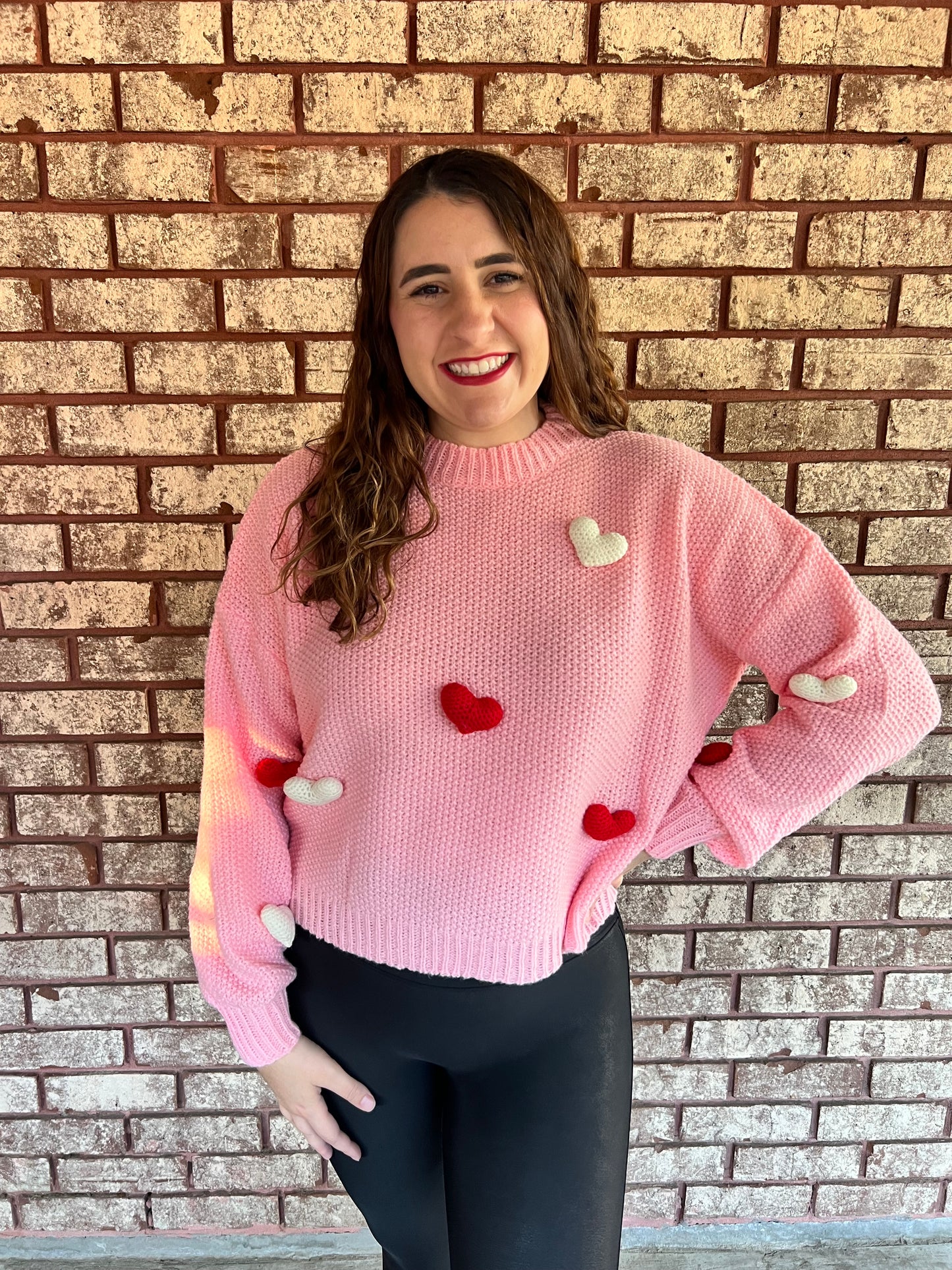 Heart on My Sleeve Sweater