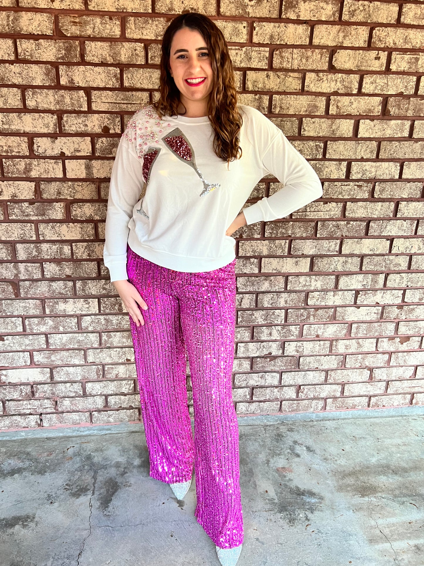 Shine Bright Sequin Pants