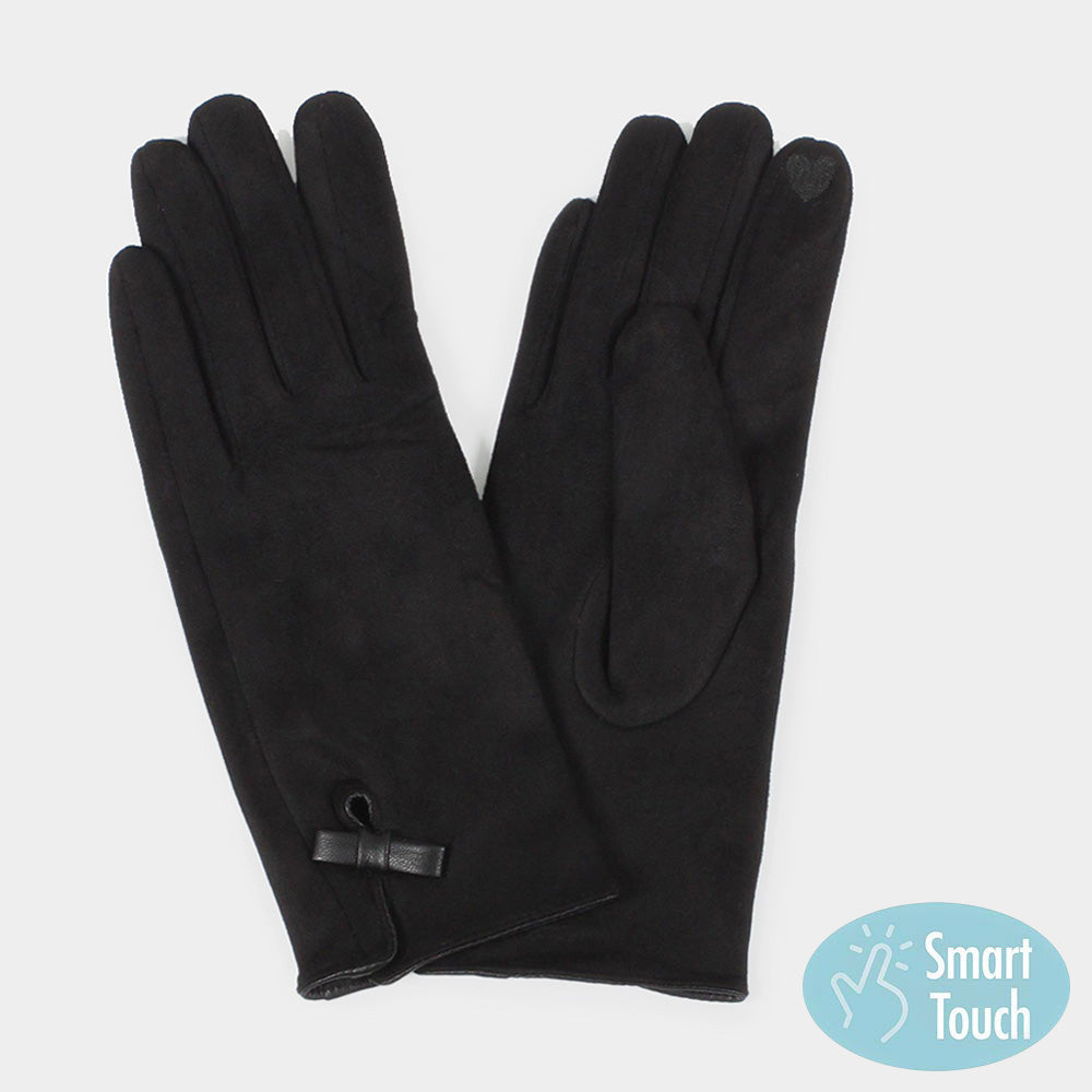 Smart Touch Black Gloves