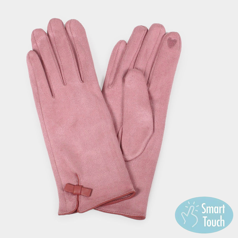 Smart Touch Pink Gloves
