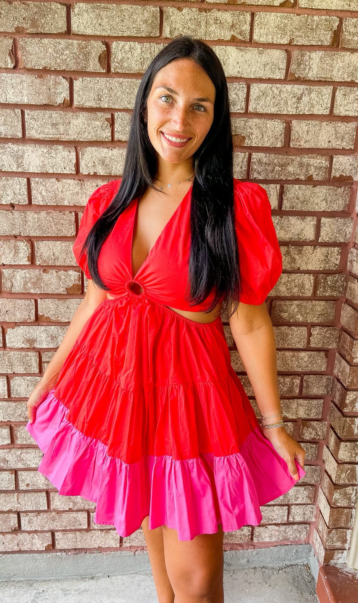 Colorblock Dress