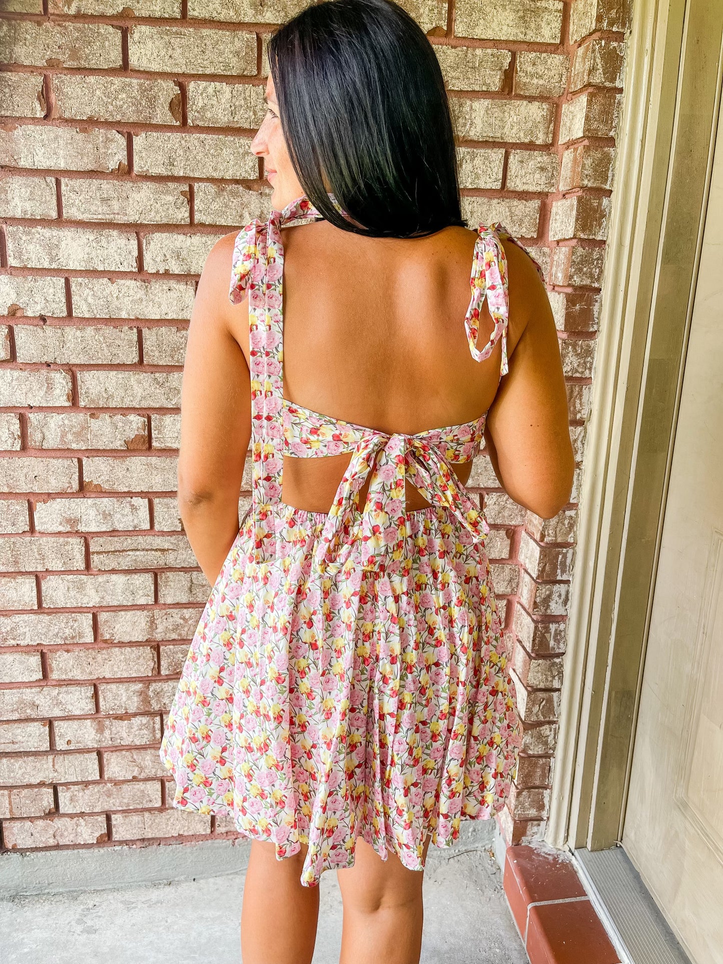 All time floral dress