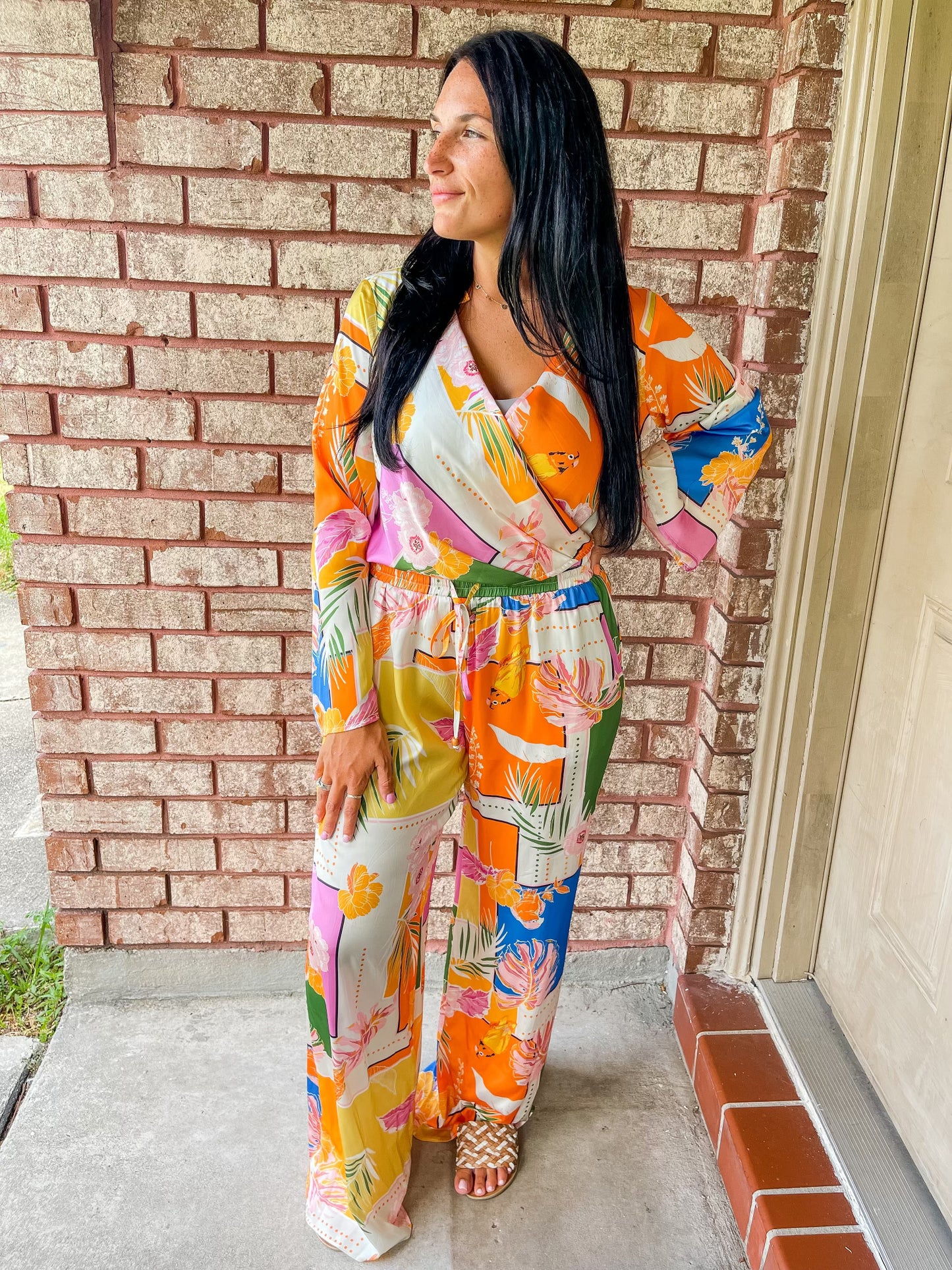 Take me on vaca two piece set