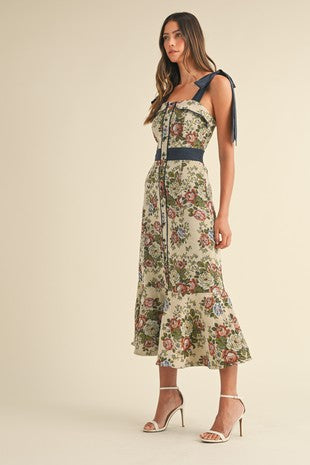 Picturesque Midi Dress