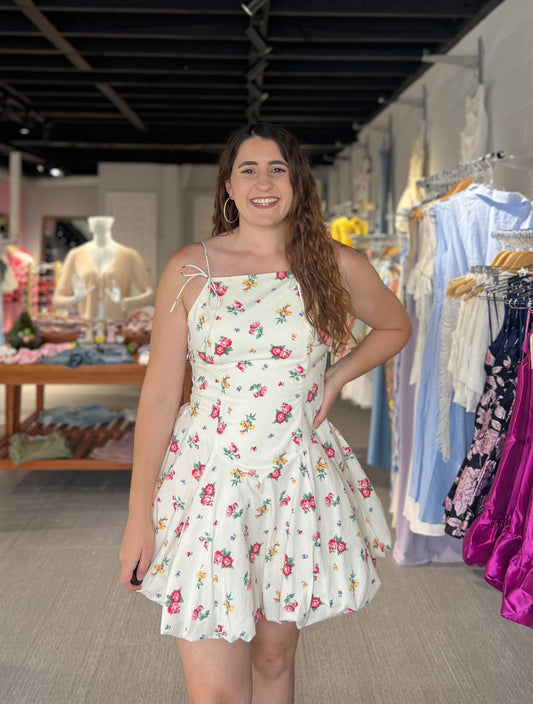 Flower Fields Bubble Dress