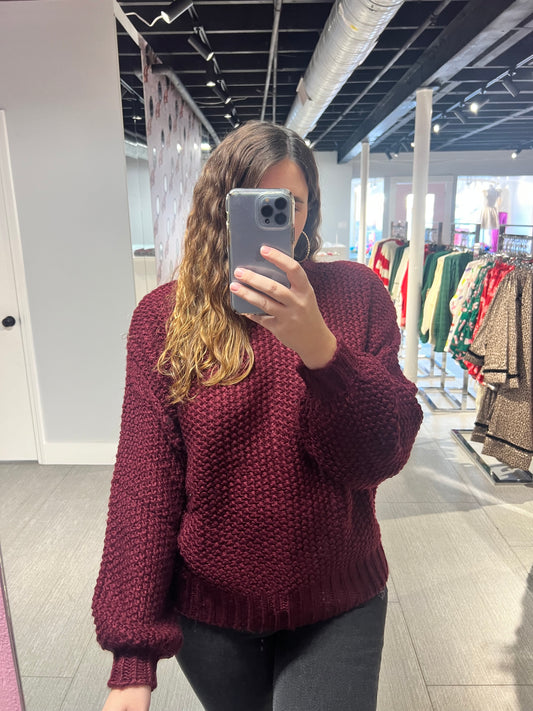 Chunky Knit Sweater