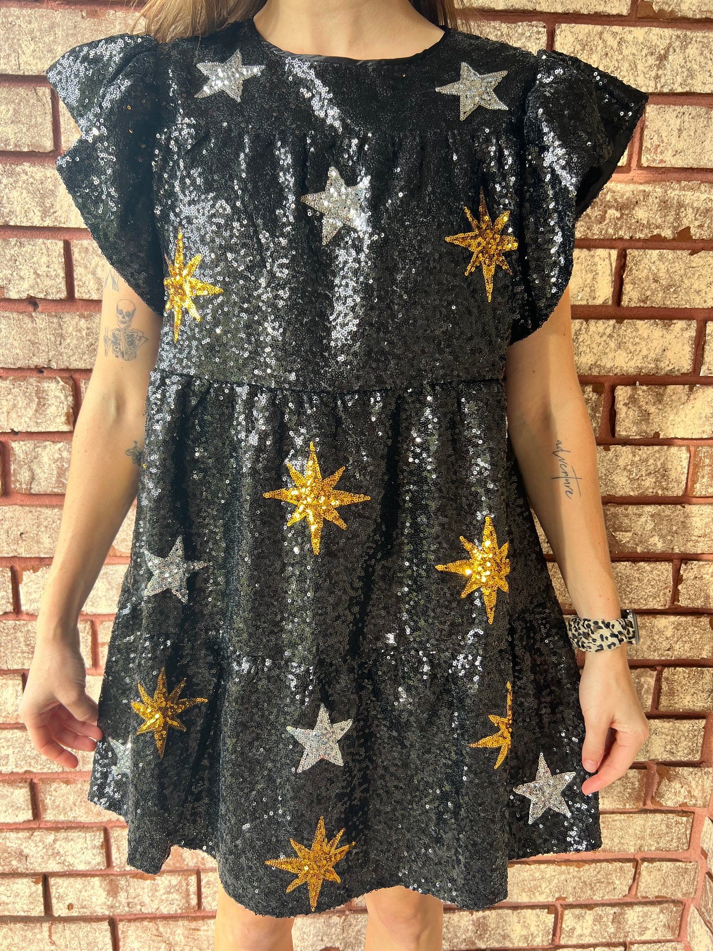 Starry Night Sequin Dress