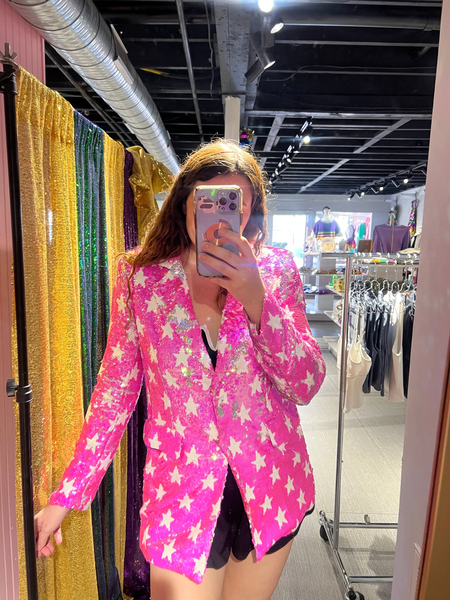 Sequin Star Blazer