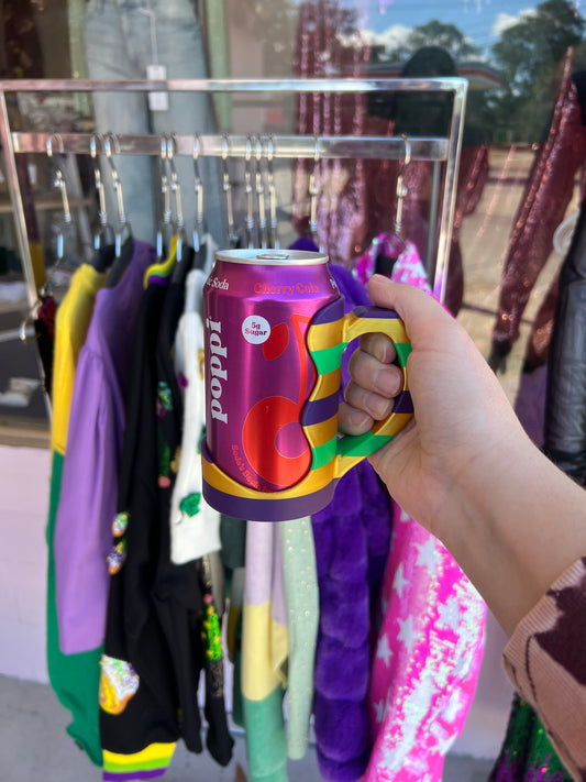 Mardi Gras Regular Can Holders