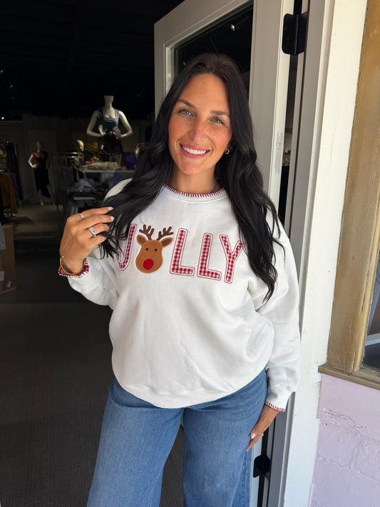 Reindeer Jolly Sweatshirt