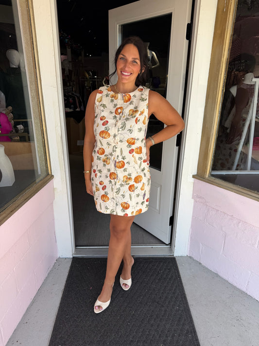 Thanksgiving Celebration Mini Dress