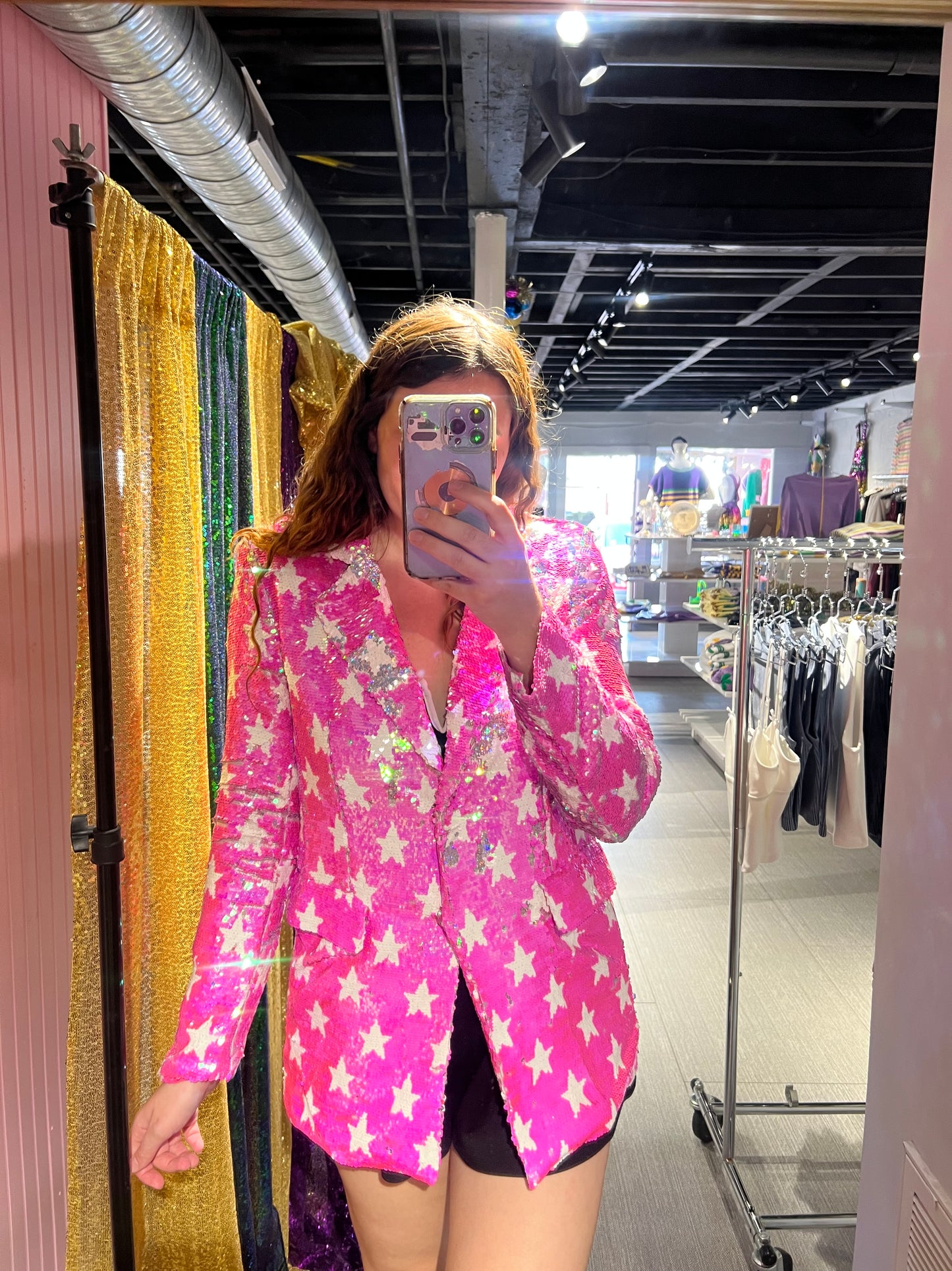 Sequin Star Blazer