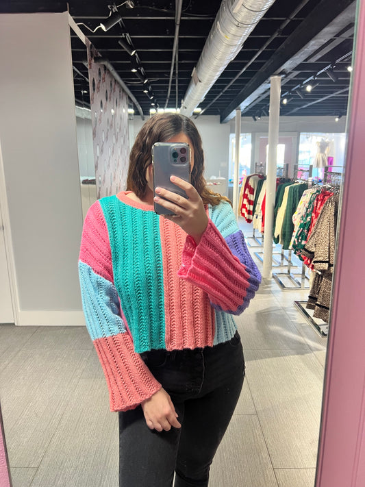 Maribel Colorblock Sweater