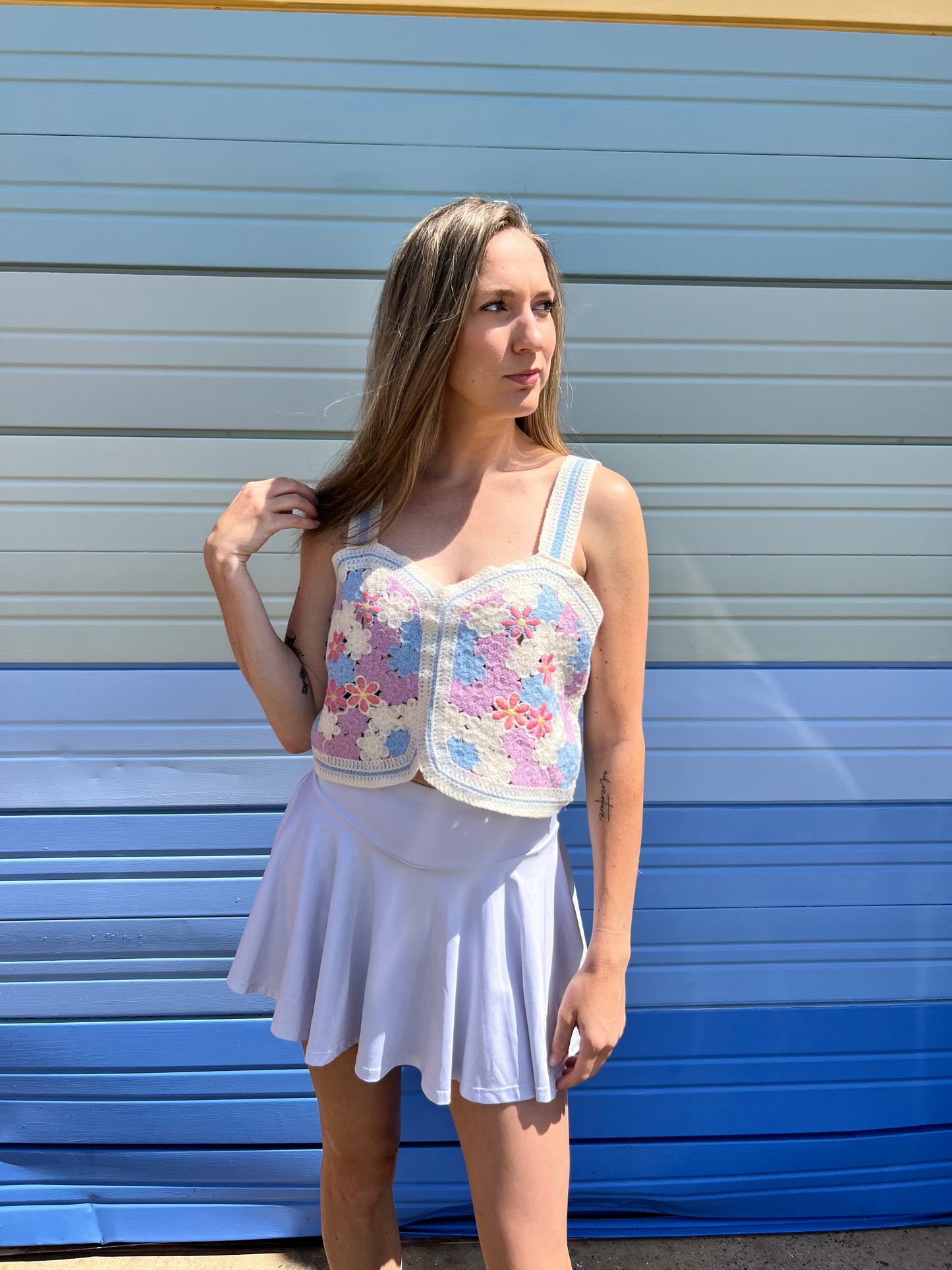 Summer Breeze Crochet Top