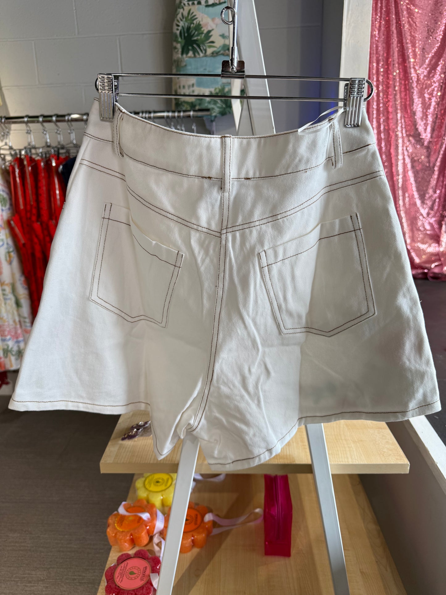 Embroidered Tapestry Shorts