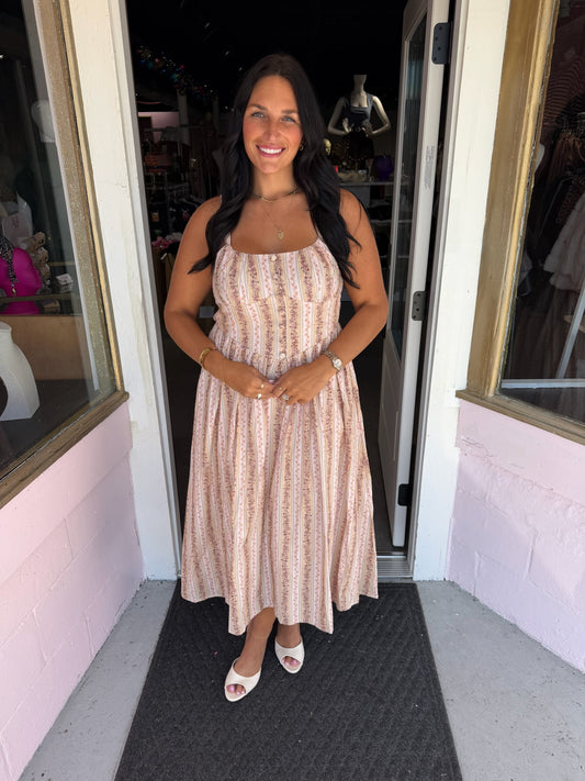 Fall is Calling Midi Dress