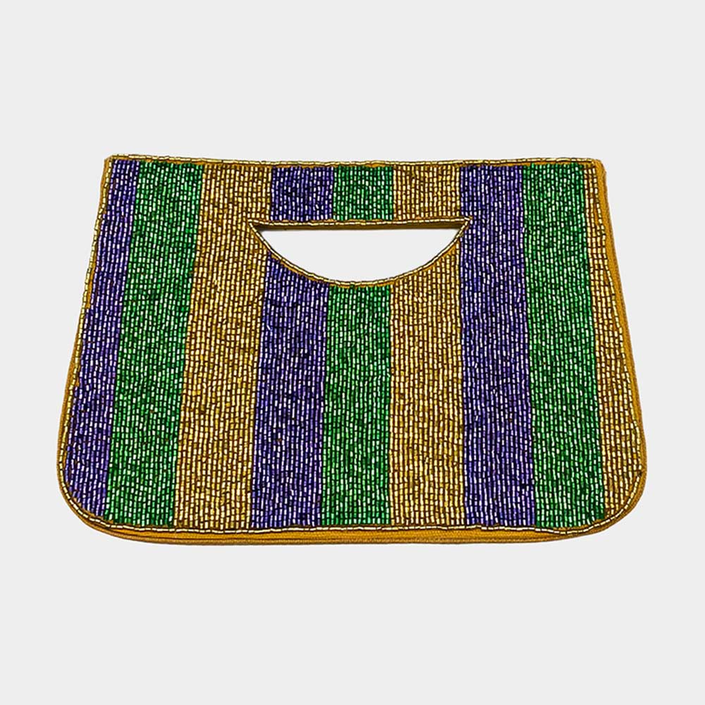 Mardi Gras Sequin Purse