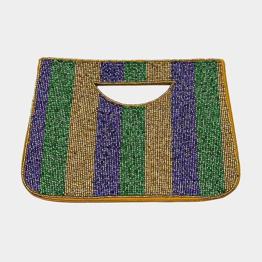 Mardi Gras Sequin Purse