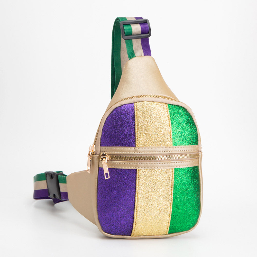 Mardi Gras Crossbody