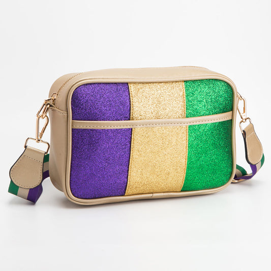 Mardi Gras Medium Purse