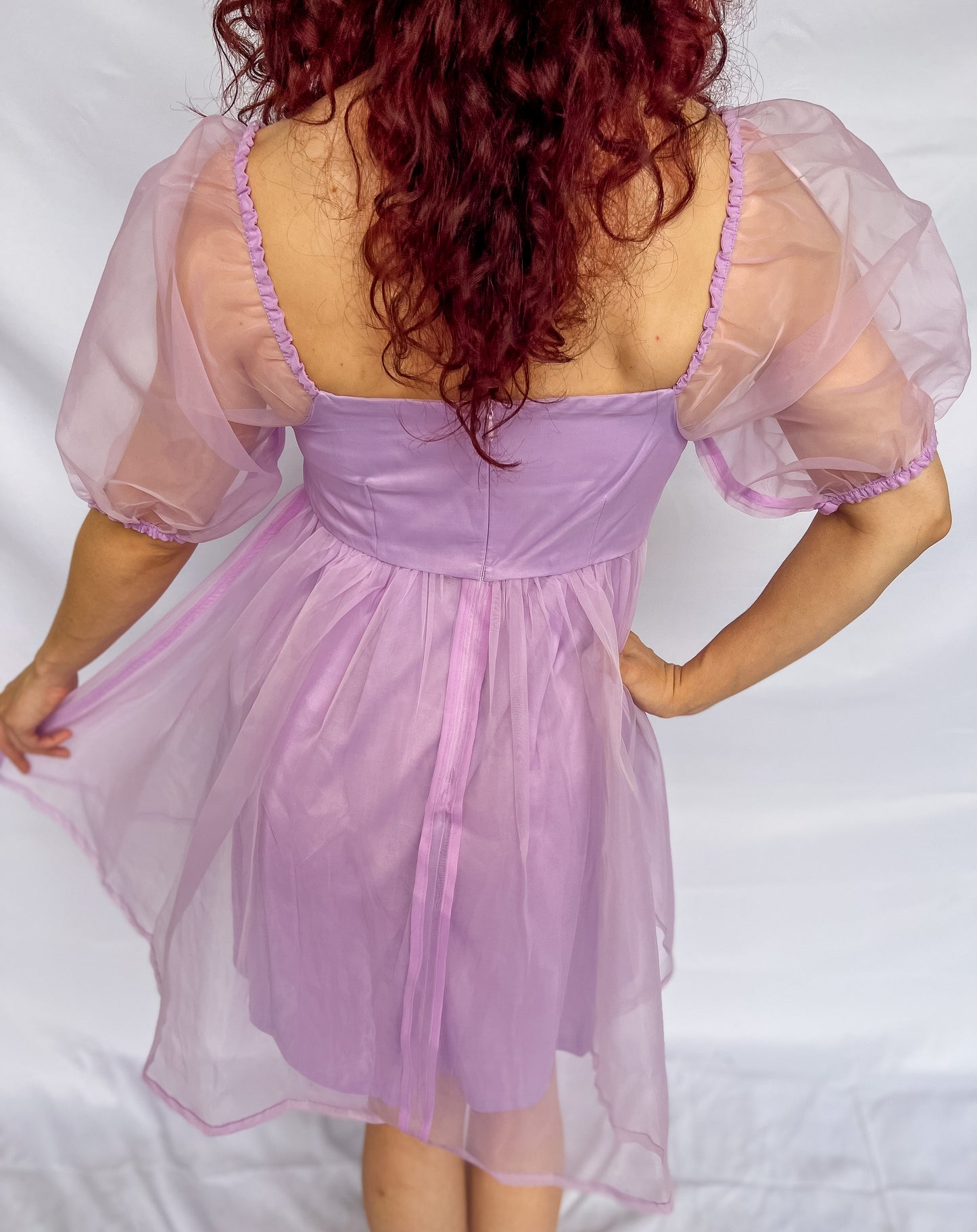 Lavender Babydoll Dress